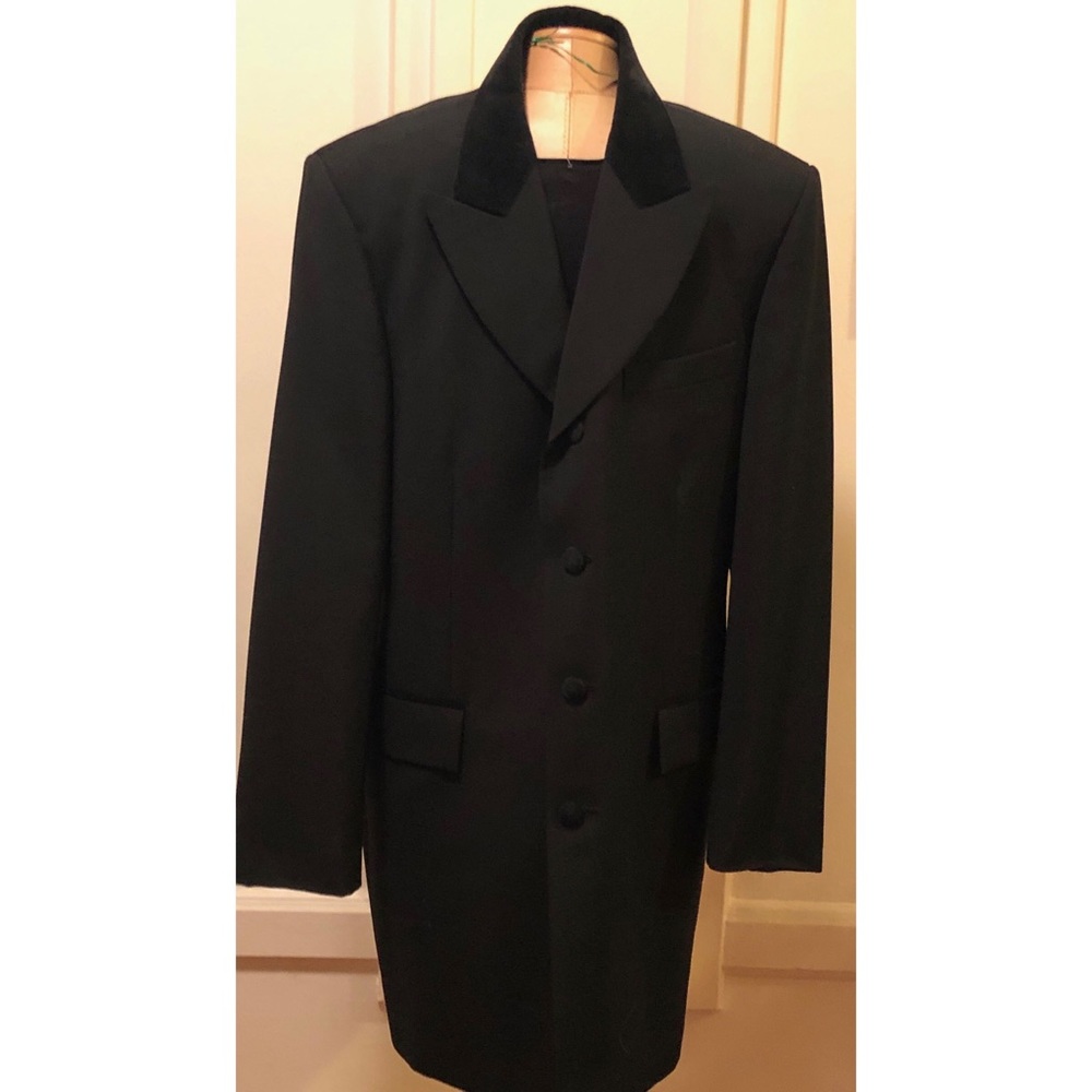 Lords Black Custom Made Suit